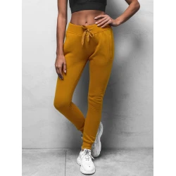 Moteriškos karamelinės laisvalaikio kelnės Flor