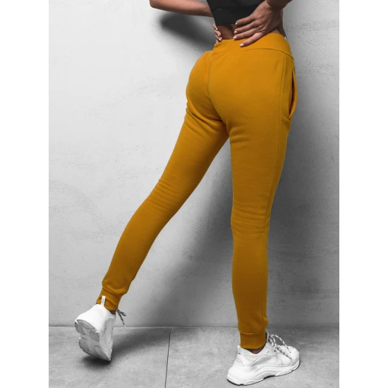 Moteriškos karamelinės laisvalaikio kelnės Flor JS/CK01