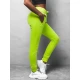 Moteriškos žalios/neoninės laisvalaikio kelnės Flor JS/CK01