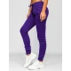 Moteriškos violetinės laisvalaikio kelnės Flor JS/CK01