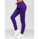 Moteriškos violetinės laisvalaikio kelnės Flor JS/CK01