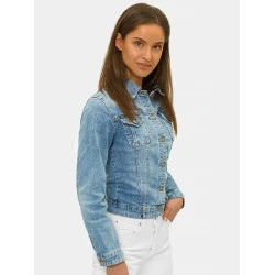 Džinsinė plona moteriška striukė Kamily