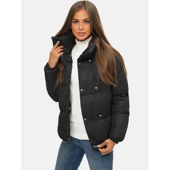 Juoda moteriška striukė Arin Moteriškos striukės