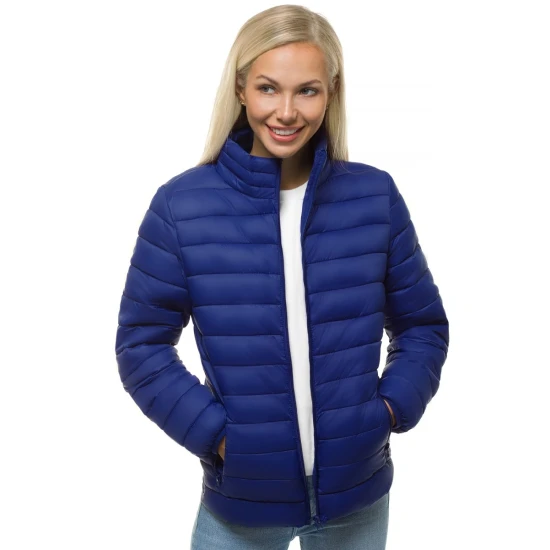 Moteriška tamsiai mėlyna Moteriškos striukės