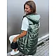 Sale Womens dark green waistcoat Umer TY2962