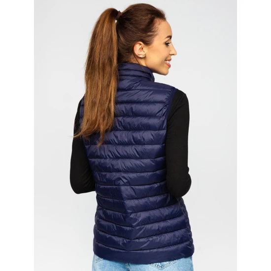 Tamsiai mėlynos spalvos liemenė Julia JS/M23038