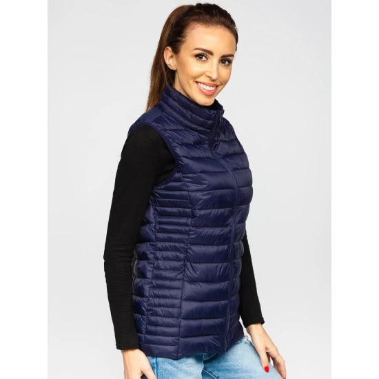 Tamsiai mėlynos spalvos liemenė Julia JS/M23038