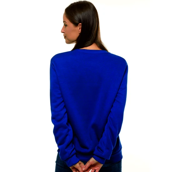 Moteriškas tamsiai mėlynas džemperis Love JS/W01