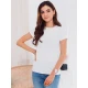 Moteriški baltos spalvos marškinėliai Nova SLR001