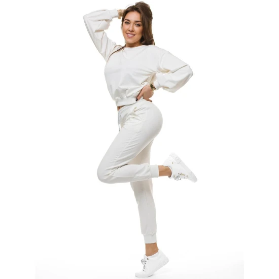 Ekru moteriškas sportinis komplektas Kotri O/12113