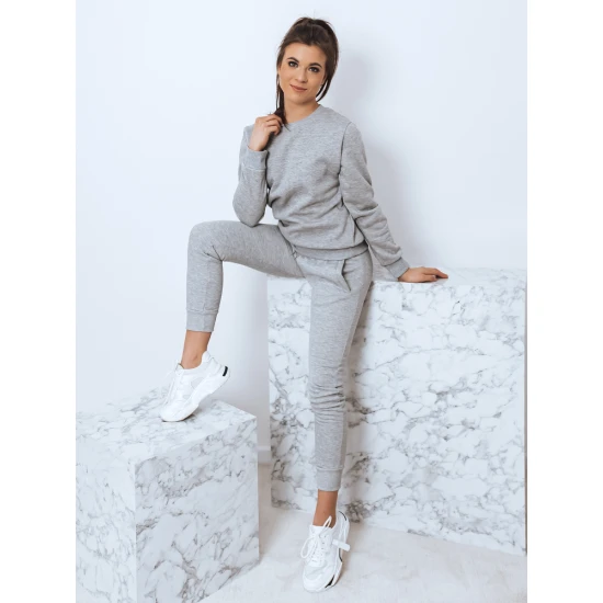 Šviesiai pilkas moteriškas komplektas Etel Sportinis11