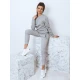 Šviesiai pilkas moteriškas komplektas Etel