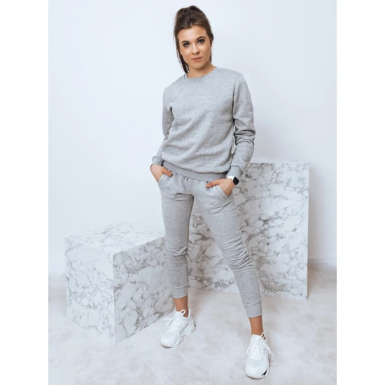 Šviesiai pilkas moteriškas komplektas Etel Sportinis11