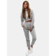 Šviesiai pilkas moteriškas komplektas Semin