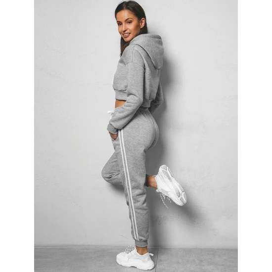 Šviesiai pilkas moteriškas komplektas Semin JS/8C67/2