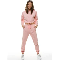 Šviesiai rožinis moteriškas sportinis komplektas Evelin