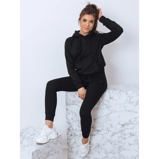 Juodas moteriškas komplektas su gobtuvu Komet Sportinis14