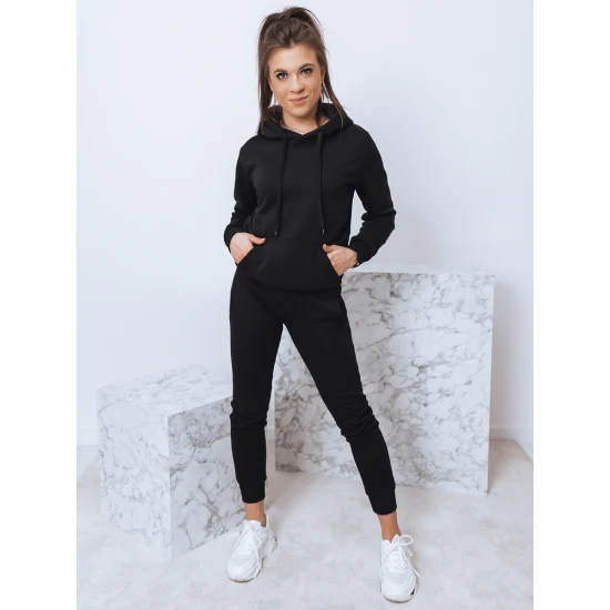 Juodas moteriškas komplektas su gobtuvu Komet Sportinis14