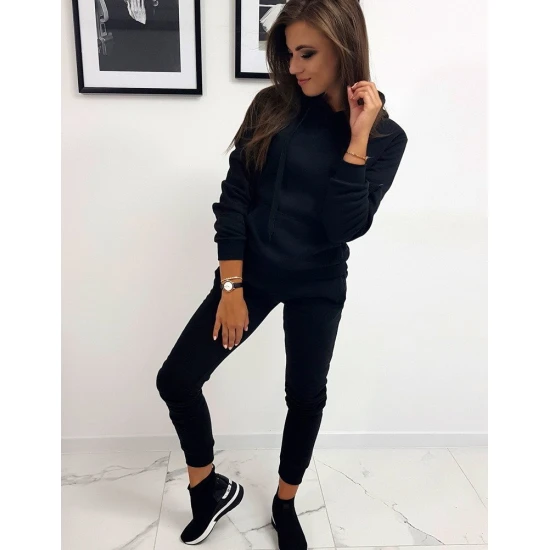Moteriškas juodas sportinis kostiumas Super 33 - AY0129