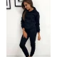 Moteriškas juodas sportinis kostiumas Super 33 - AY0129
