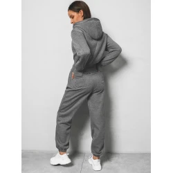 Tamsiai pilkas moteriškas džemperis Emi