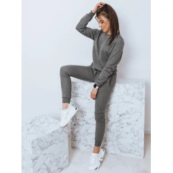 Tamsiai pilkas moteriškas komplektas Etel