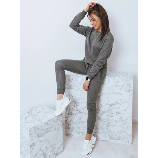 Tamsiai pilkas moteriškas komplektas Etel Sportinis11