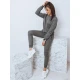 Tamsiai pilkas moteriškas komplektas Etel