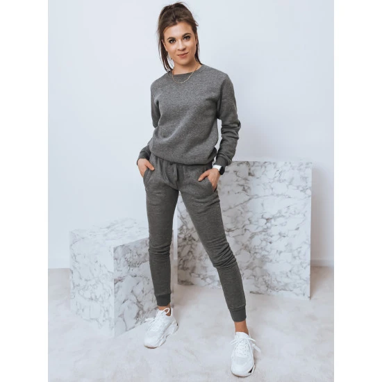 Tamsiai pilkas moteriškas komplektas Etel Sportinis11