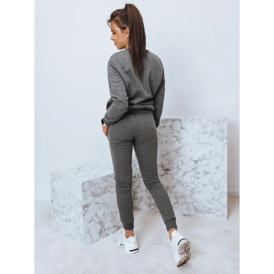 Tamsiai pilkas moteriškas komplektas Etel Sportinis11