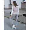 Rožinės spalvos liemenė be gobtuvo Festa TY2338