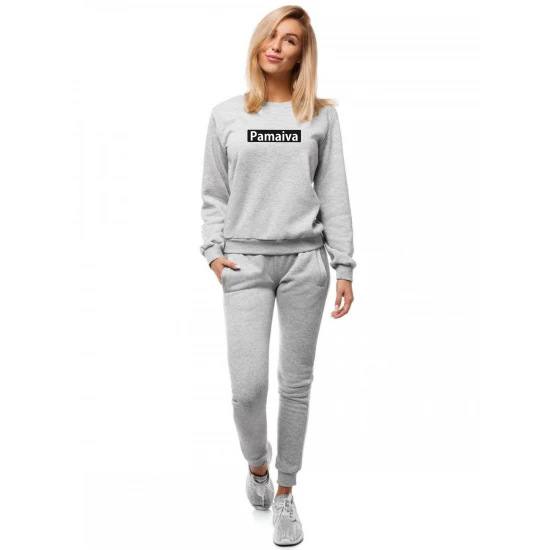 Moteriškas pilkos spalvos džemperis Pamaiva JS/W01