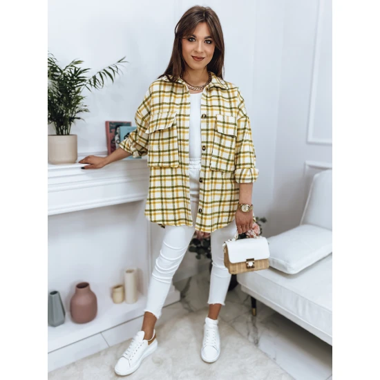 Moteriški žali languoti marškiniai ilgomis rankovėmis Gina TY2574