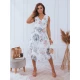 Balta - spalvota moteriška suknelė Ulala EY1898