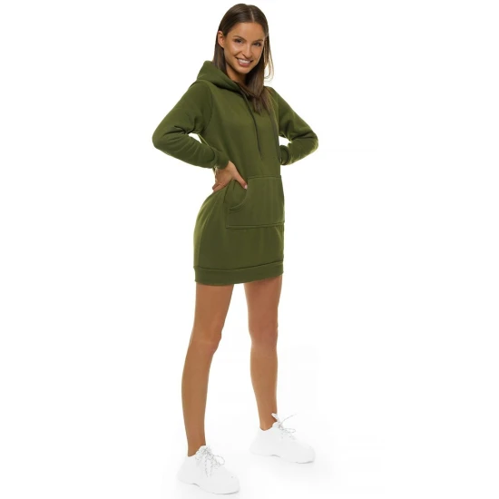 Moteriška chaki suknelė su gobtuvu Megan JS/YS10003/29