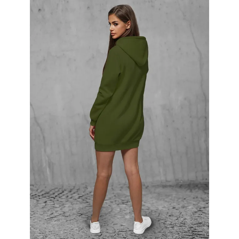 Moteriška chaki suknelė su gobtuvu Megan JS/YS10003/29