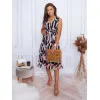 Pink - black womens dress Ulala EY1902