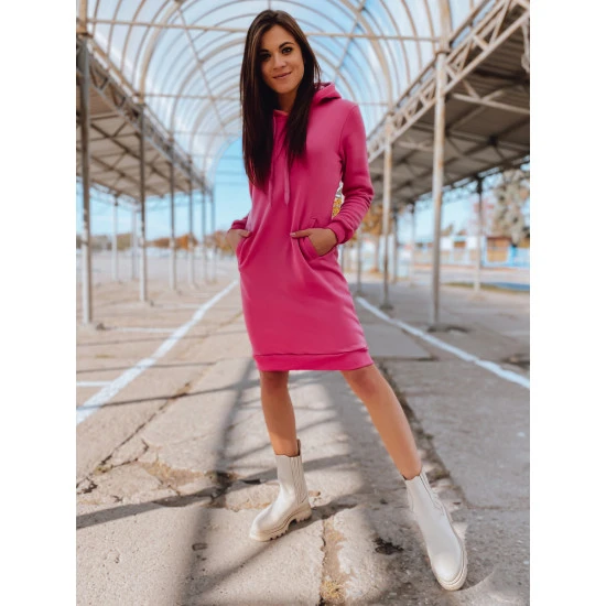 Moteriška rožinė suknelė su gobtuvu Margaret JS/YS10005/19