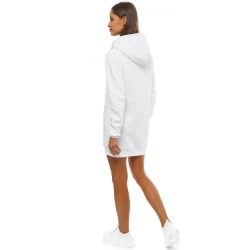 Akcija: Moteriška balta suknelė su gobtuvu Megan