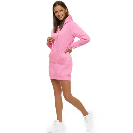 Moteriška rožinė suknelė su gobtuvu Megan JS/YS10003/20