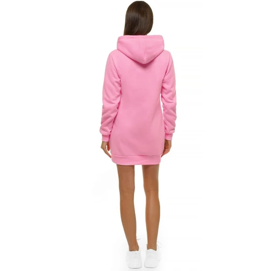 Moteriška rožinė suknelė su gobtuvu Megan JS/YS10003/20