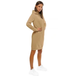 Moteriška rusva suknelė su gobtuvu Margaret