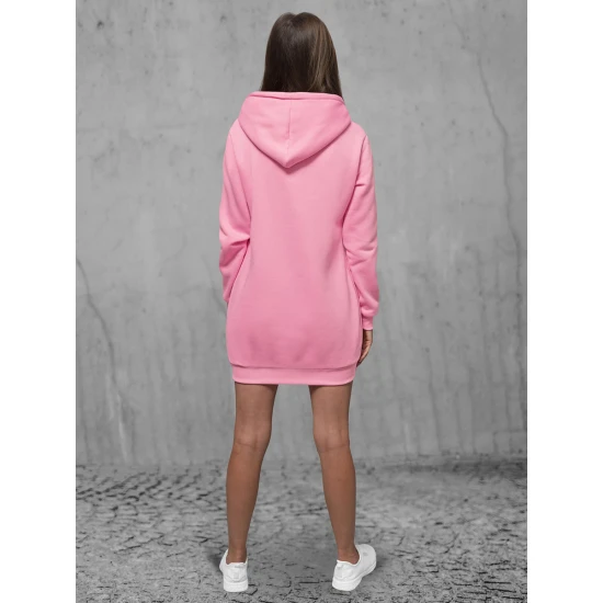 Moteriška rožinė suknelė su gobtuvu Megan JS/YS10003/20
