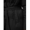 Moteriškas juodas paltas Korper JS/M737/392