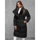Moteriškas juodas paltas Korper JS/M737/392