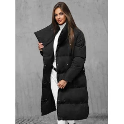 Moteriškas juodas paltas Korper