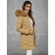 Smėlio spalvos moteriška žieminė striukė Tamira JS/16M9121/62