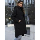 Ilga juoda žieminė striukė Steper