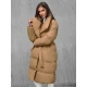 Moteriškas rudas paltas Korper JS/M737/84