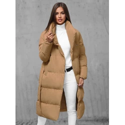 Moteriškas rudas paltas Korper